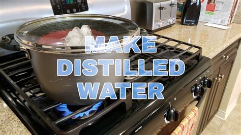 How long does water need to boil to become distilled?