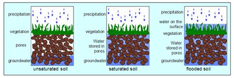 How long does water stay in soil?