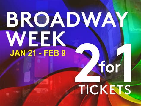 How long is Broadway week?