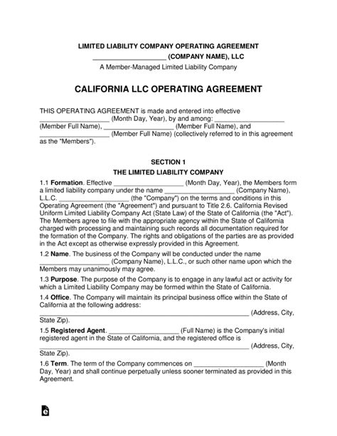 How long is LLC free in California?