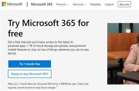 How long is Microsoft free trial?