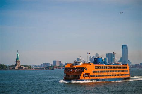 How long is Staten Island Ferry ride to Statue of Liberty?