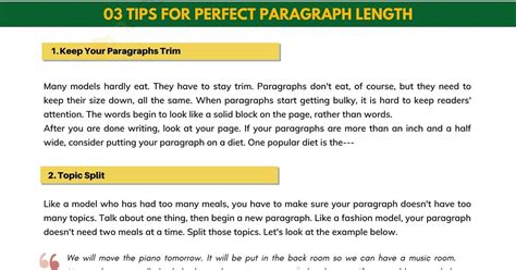 How long is a good paragraph?