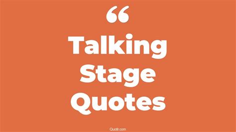 How long is an acceptable talking stage?