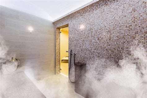 How long is it OK to be in a steam room?