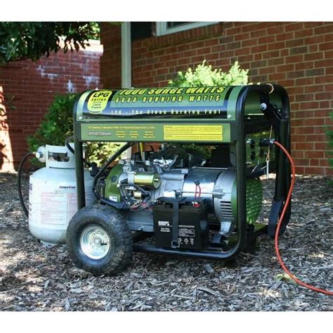 How long is it safe to run a gas generator?