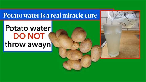 How long is potato water good for?