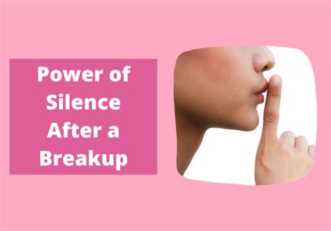 How long is silence after breakup?