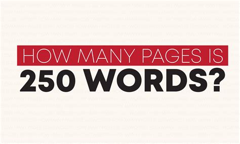 How long is speaking 250 words?