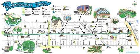 How long is the Bloomingdale Trail?