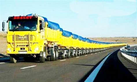 How long is the longest road train?