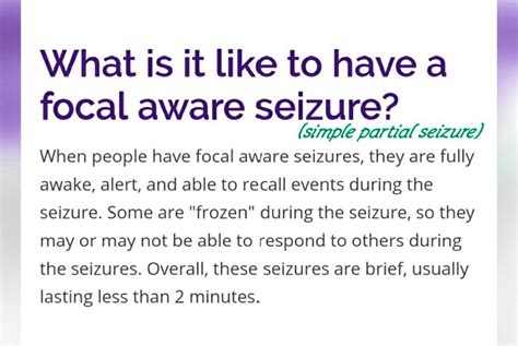 How long is too long for a focal seizure?