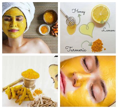 How long should I leave turmeric on my face?