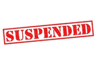 How long should an employee be suspended?