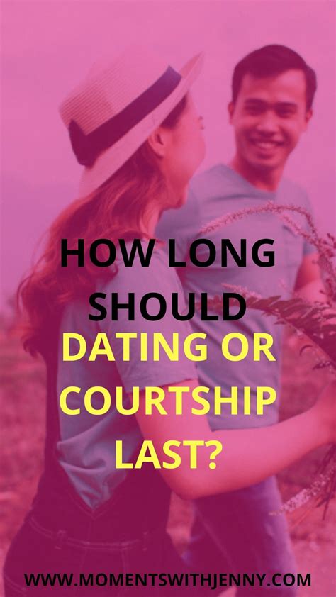 How long should dating last?