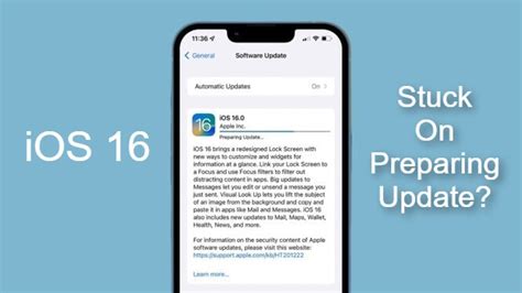 How long should preparing update take iOS 17?