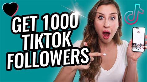 How long to get 1,000 followers on TikTok?