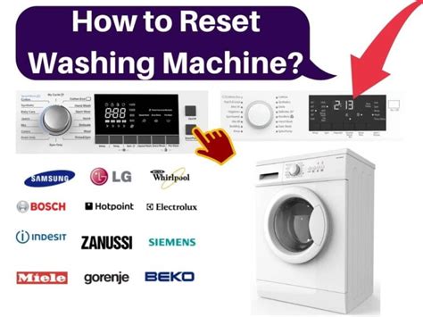 How long to leave washer unplugged to reset?