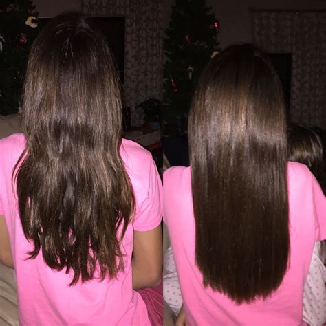 How long to wait after straightening hair?