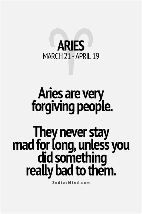 How long will Aries stay mad?