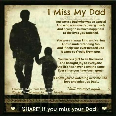 How long will I miss my dad?