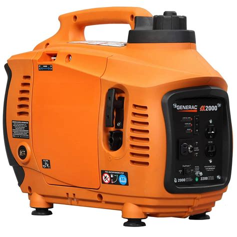 How long will a 2000 watt generator run on gas?