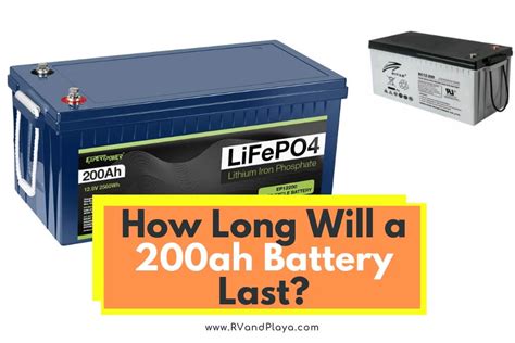 How long will a 200Ah battery run 1000 watts?