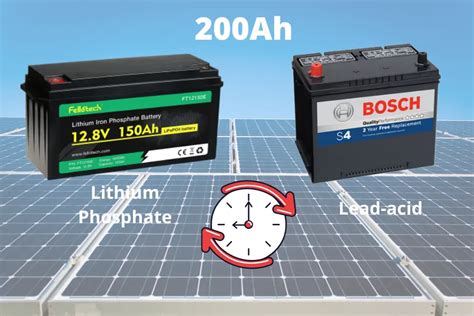 How long will a 200Ah battery run an appliance that requires 500W?