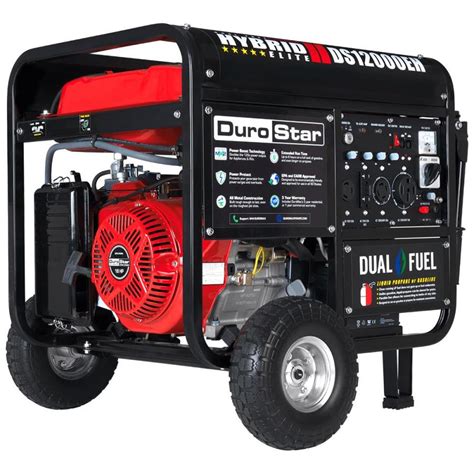 How long will a 9500-watt generator run?