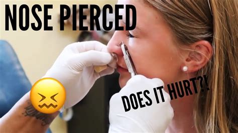 How long will a nose piercing hurt?