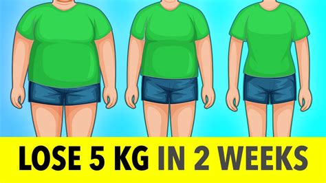 How long will it take to lose 5kg?