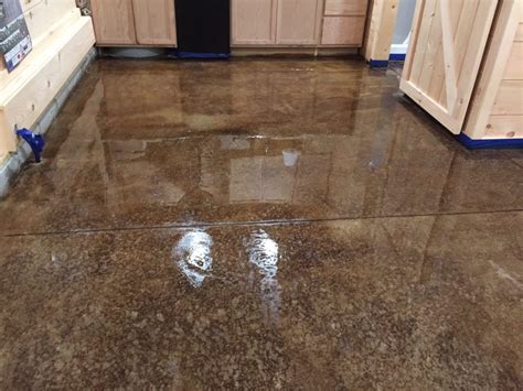 How long will stained concrete last?