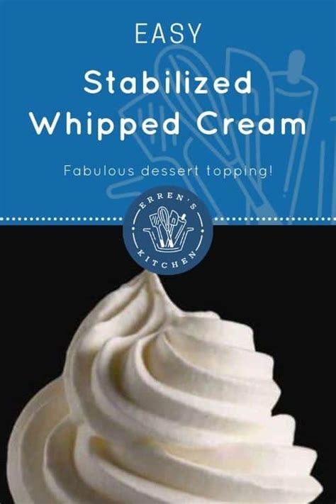 How long will whipped cream hold its shape?