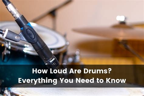 How loud are real drums?