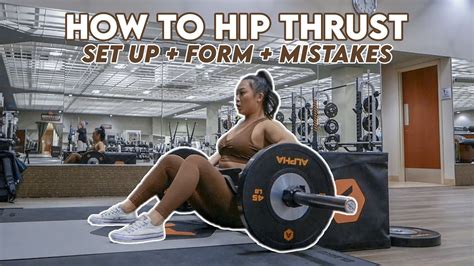 How low should you hip thrust?