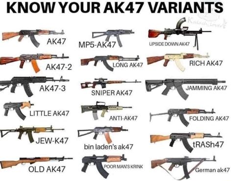 How many AK-47 are there?