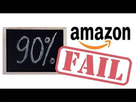 How many Amazon sellers fail?