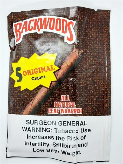 How many Backwoods come in 1 pack?