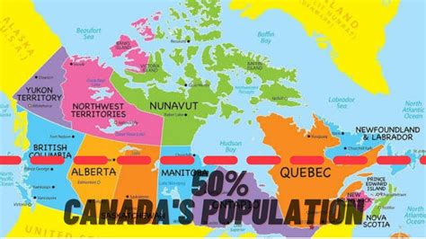 How many Canadians live in New York?
