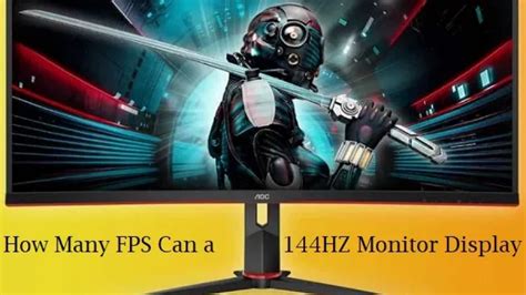 How many FPS is 144Hz?