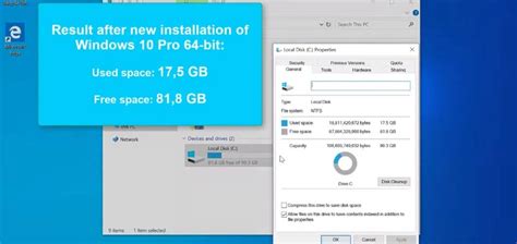 How many GB is Windows 10?