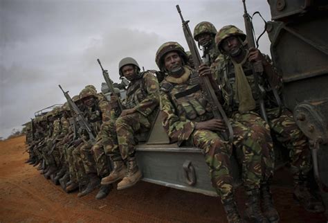 How many KDF soldiers are in Somalia?