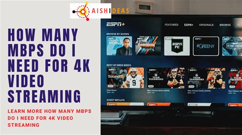 How many Mbps do I need for 4K video recording?