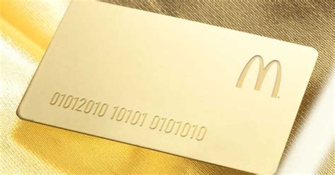 How many McDonald's gold cards?