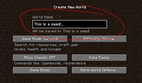How many Minecraft seeds are there?