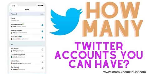 How many Twitter accounts can an email have?