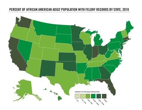 How many US citizens have felonies?