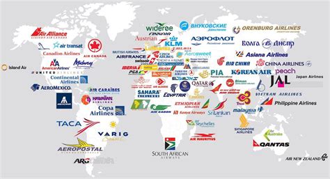 How many airlines in the world?