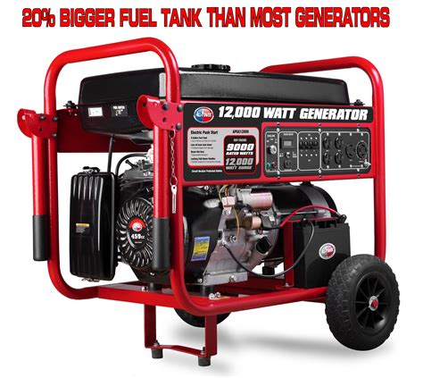 How many amps is a 12000 watt generator?