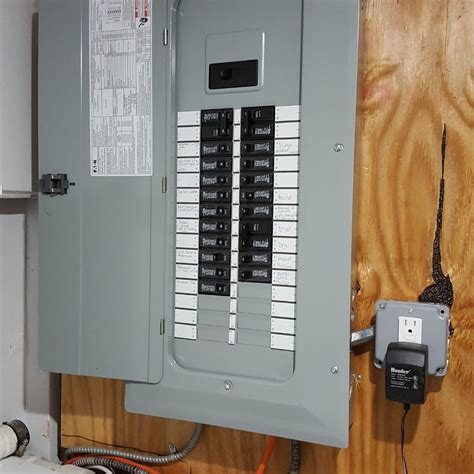 How many amps of breakers in a 200 amp panel?